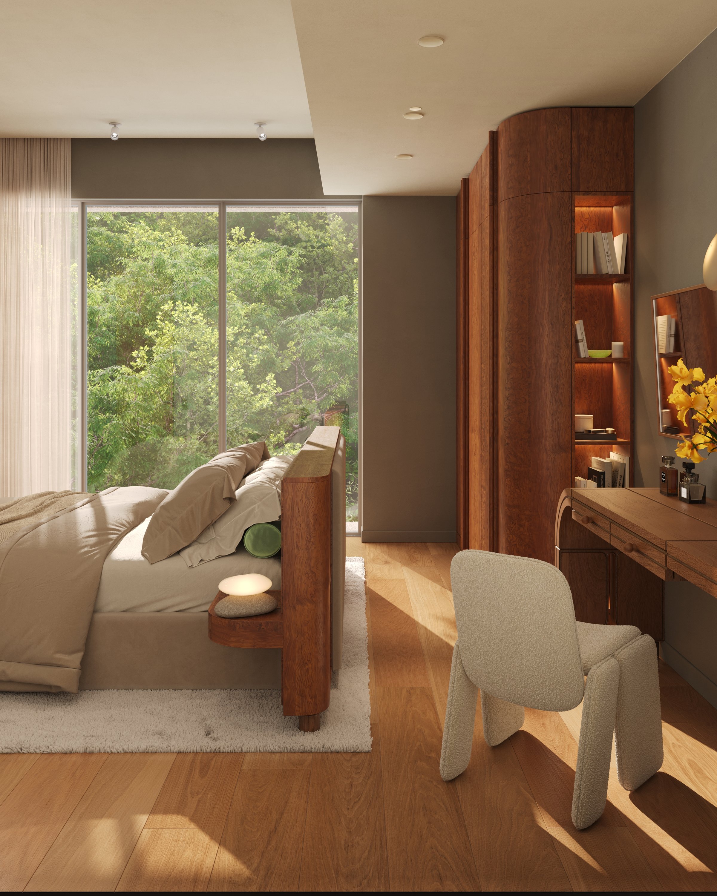 Penthouse — Primary Bedroom