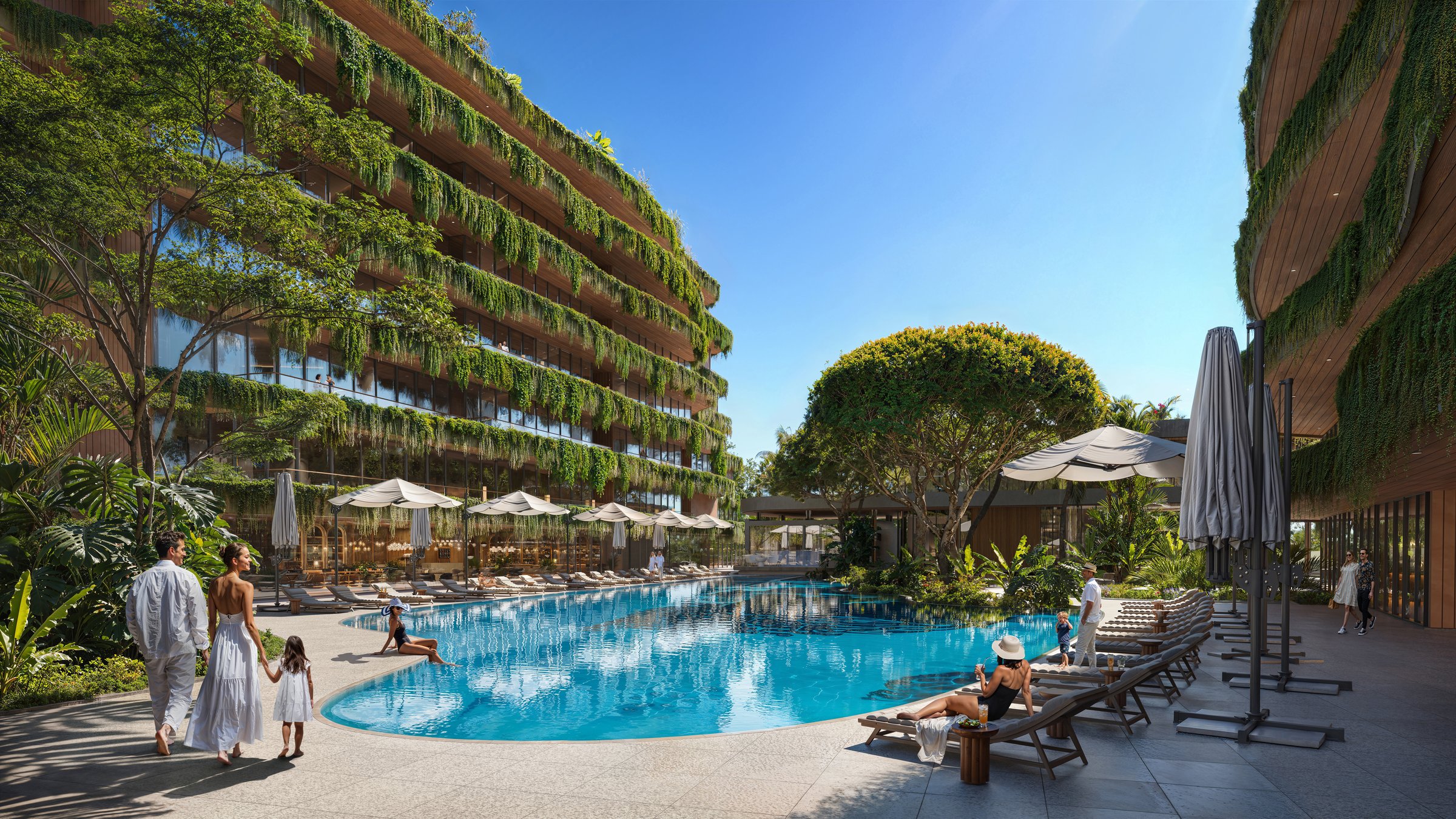 Layan Verde — Waterfront Pool and Beach